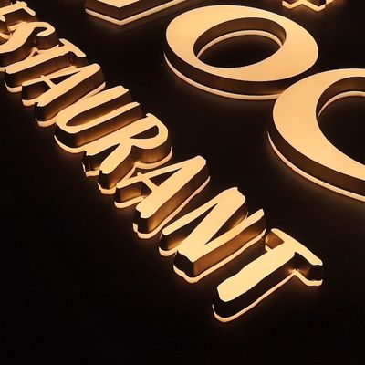 50000 heures de travail Toute la vie Attirant l'œil 3D LED résine acrylique Café Boutique panneau