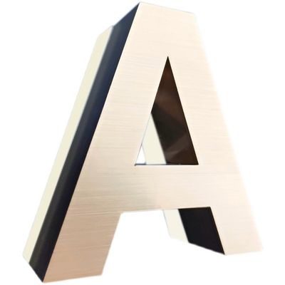 Signes LED montés sur le mur pour l'affichage commercial intérieur