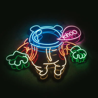Art Acrylique LED néon lampes murales suspendues pour la décoration de bar de fête avec taille personnalisée