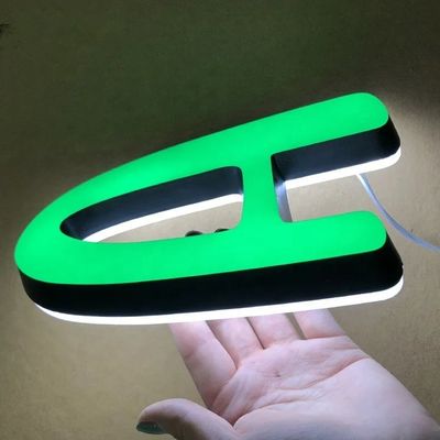 50000 heures de travail Toute la vie Attirant l'œil 3D LED résine acrylique Café Boutique panneau