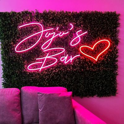 Affichage de néon LED personnalisé Fête d'anniversaire Pour le mur Décoration de chambre rose Joyeux anniversaire Affichage de néon