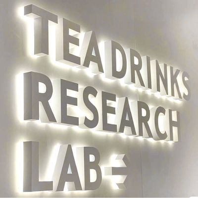 50000 heures de travail toute la vie Signage personnalisé 3D acrylique LED
