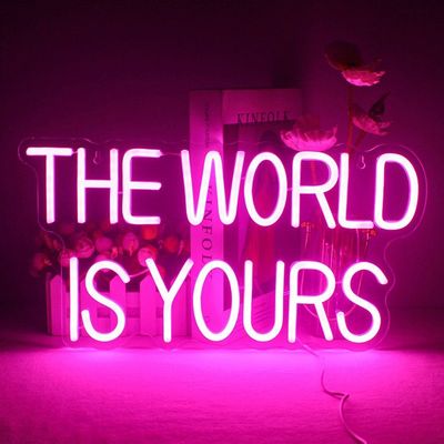 Lumières LED acryliques personnalisées pour les mariages et les fêtes 50000 heures de travail