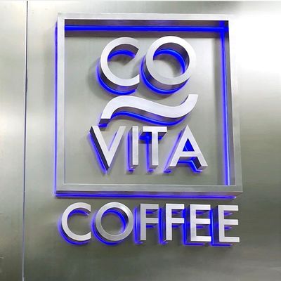 50000 heures de travail toute la vie Signage personnalisé 3D acrylique LED