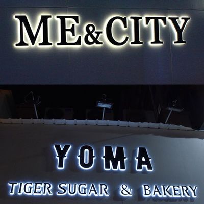 50000 heures de travail toute la vie Signage personnalisé 3D acrylique LED