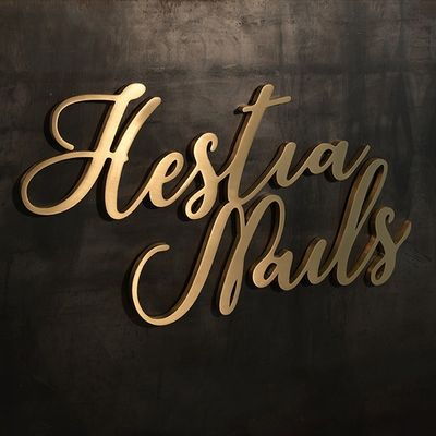 Signe de lettre en métal 3D en acier inoxydable pour le magasin personnalisé de neige de Minjiang Non illuminé