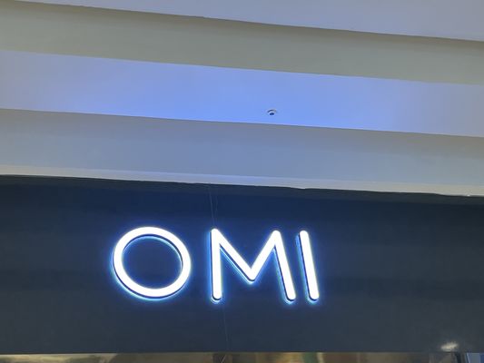 L'acrylique à LED Fabriqué 3D Illuminé devant magasin lettres dimensionnelles