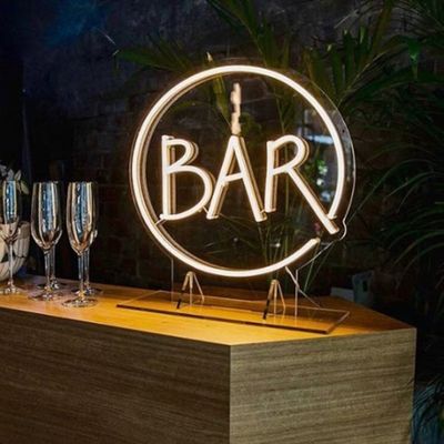 12V logo personnalisé mariage Acrylique néon signe lumineux Idéal pour la décoration de bureau dans les magasins
