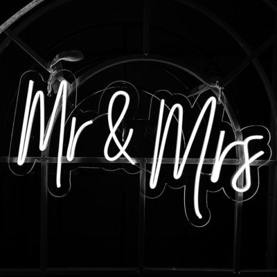 40 C signe au néon décoration de mariage personnalisée Marquise allume des lettres Tu veux m'épouser