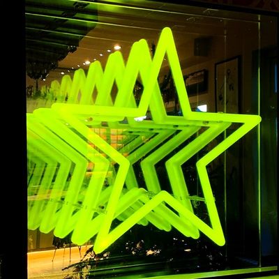 Verre trempé miroir 3D acrylique effet d'infini miroir 3D LED avec tension d'entrée 12V