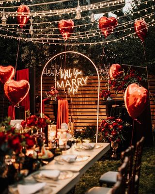 Proposition de mariage panneau au néon Marquee éclairer lettres décoration