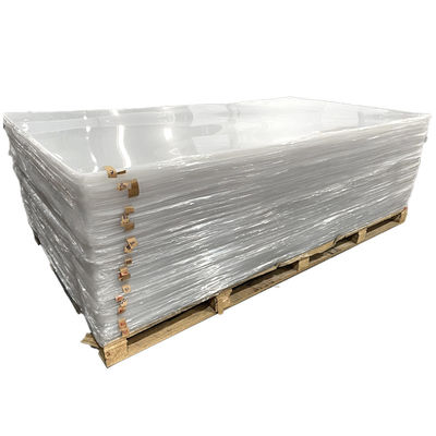 Plaque acrylique MMA 100% vierge de couleur claire pour le moulage publicitaire