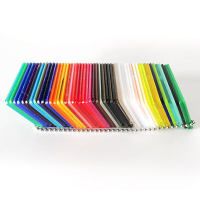 1220*2440mm 2-30mm feuille acrylique de couleur claire coulée pour le moulage de vitres de coupe