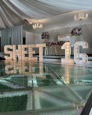 Des lettres personnalisées de 4 pieds pour la décoration de mariage
