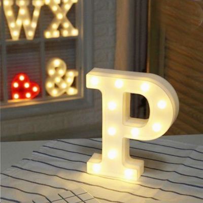 Écran d'alimentation à LED décoration lettres de marquise 2ft 3ft 4ft 5ft géant luminaire vers le haut Numéros