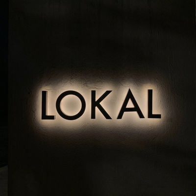 Snow Outdoor LED Channel Signage Lettre LED 3D personnalisée pour la publicité et le spa