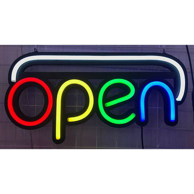 Coupe de café néon lumineuse Signal en verre ouvert Heures de travail 20000 Idéal pour les cafés