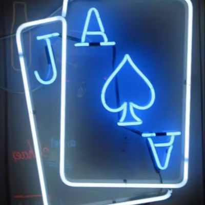 Logo personnalisé, panneau de nom au néon pour le panneau d'affichage d'entreprise et tension d'entrée 28C 12 V