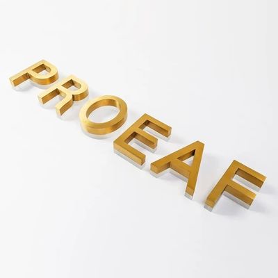 Tableau d'affichage de logo acrylique suspendu au mur extérieur pour entreprises