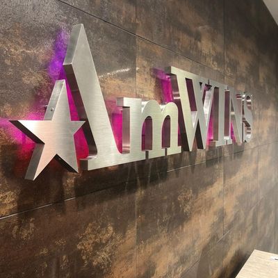 Affichage LED 3D polyvalent pour les bâtiments commerciaux personnalisés et la publicité intérieure / extérieure