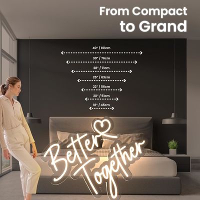 Adaptateur Blanc lapin oreilles néon lumière signe de mariage pour le conseil d'administration de la fête à la maison