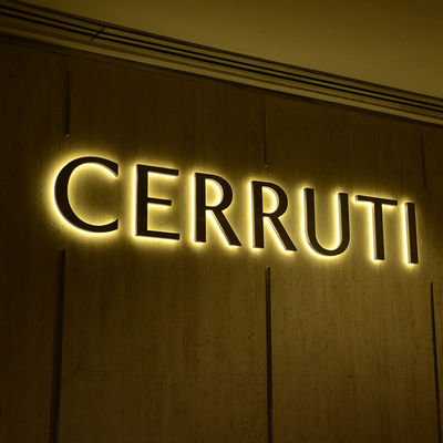Indicateur murale de lettre à LED personnalisé avec une tension d'entrée de 12 V CC
