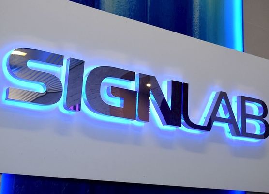 Indicateur murale de lettre à LED personnalisé avec une tension d'entrée de 12 V CC