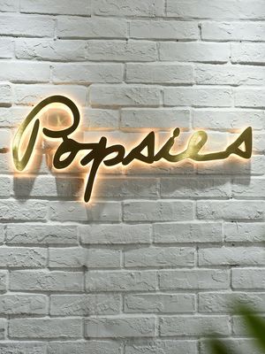 Panneau murale LED éclairé 3D Logo rétroéclairé Signal personnalisé pour bureau