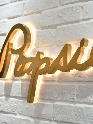 Panneau murale LED éclairé 3D Logo rétroéclairé Signal personnalisé pour bureau
