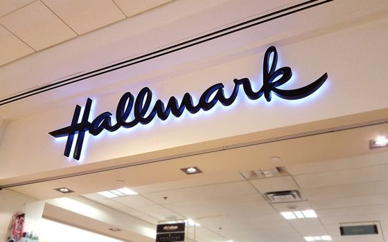 Signaux rétroéclairés Logo LED Lettres avec lumière blanche douce et chaude